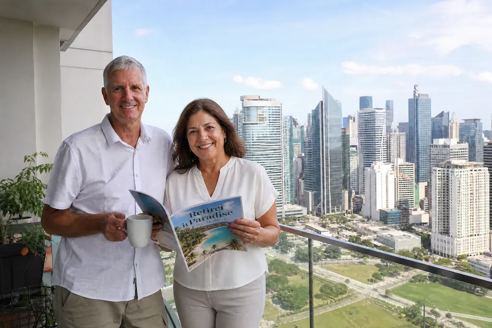 Retired couple in Manila BGC